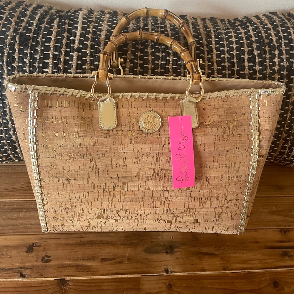 Lilly Pulitzer Cork Tote